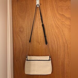 A New Day quilted tan crossbody with adjustable strap